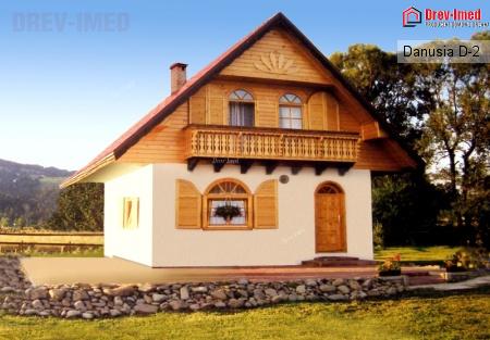 Dom drewniany Danusia D-2